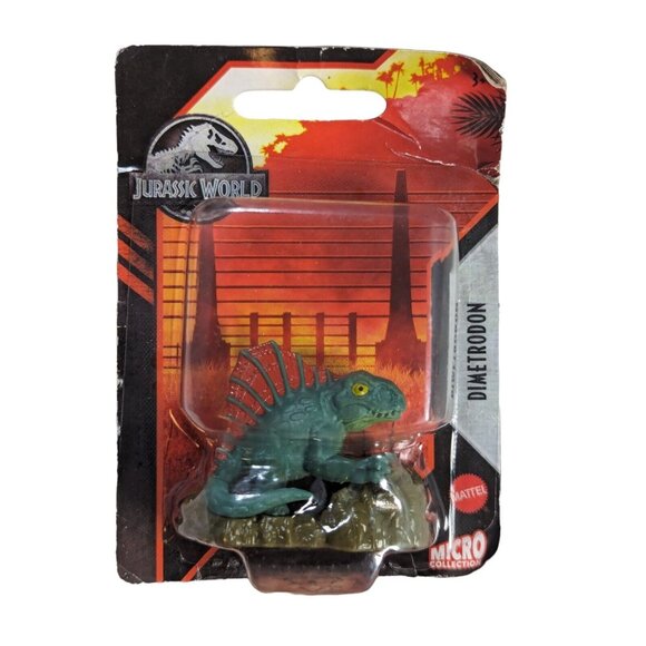Dimetrodon Jurassic World Dinosaur Miniature Dino Figure Figurine Cake Topper - Picture 1 of 2